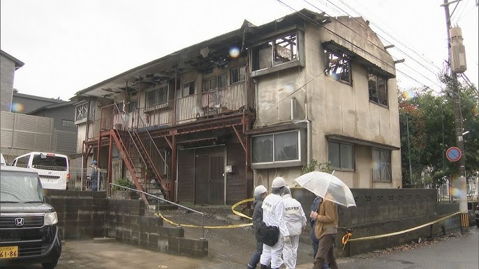 【北九州】「部屋でスニーカーにマッチで火をつけ…」自宅アパートに放火し3部屋焼損させたか　58歳無職の男を逮捕